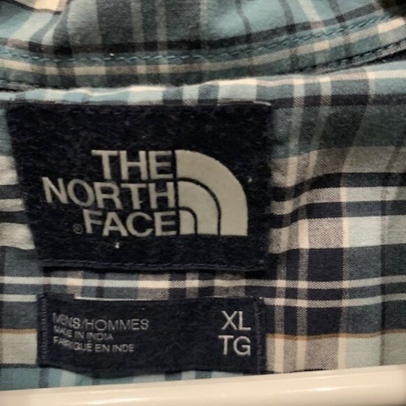 THE NORTH FACE MENS SHORT SLEEVE  BUTTON - Picture 2 of 4